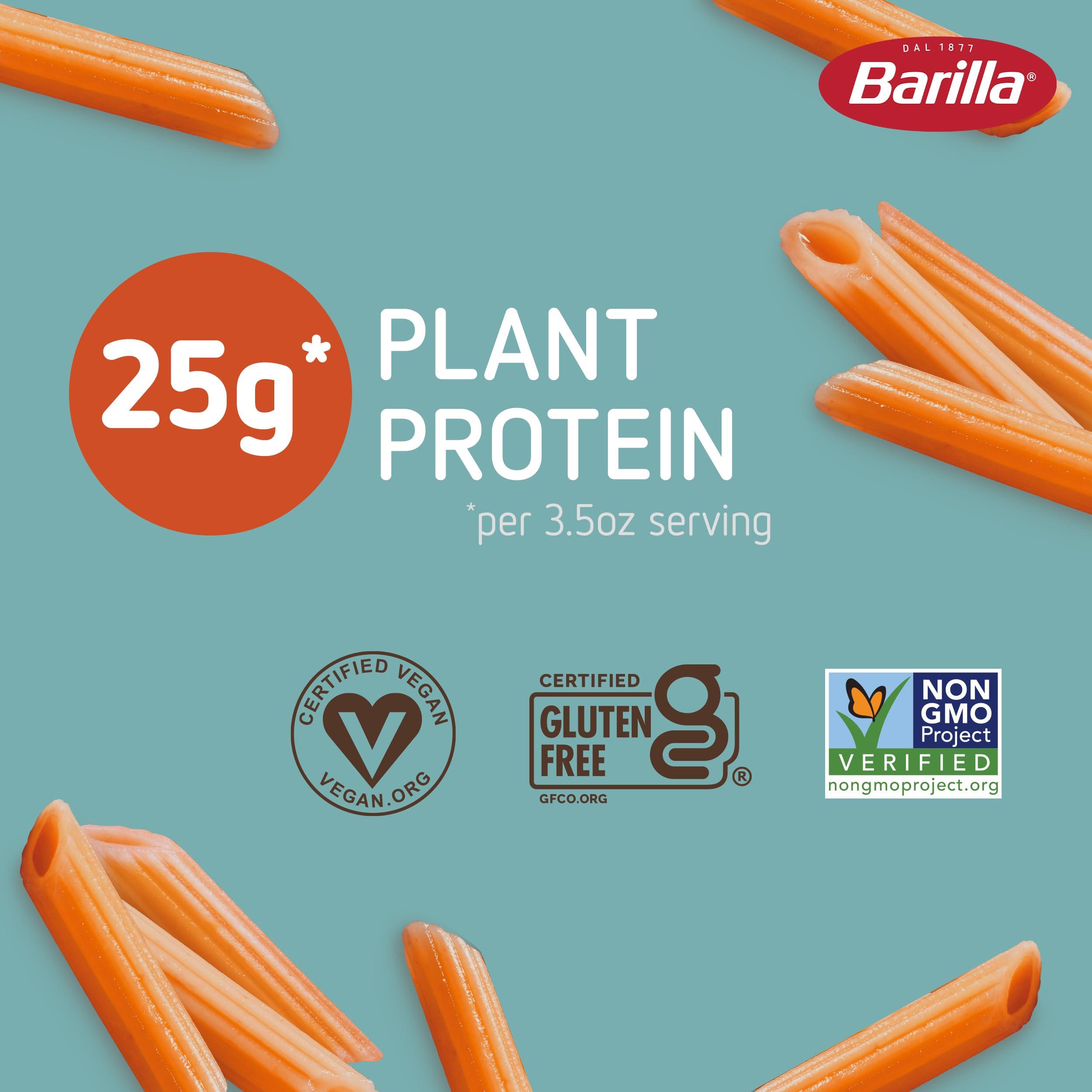 Barilla Barilla Red Lentil Penne Pasta, 8.8 oz - Vegan, Gluten Free, Non GMO & Kosher - Made with Plant Based Protein