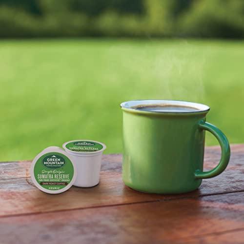 Green Mountain Coffee Roasters Green Mountain Coffee Roasters Sumatra Reserve Coffee, Keurig Single-Serve K-Cup pods, Dark Roast, 32 Count