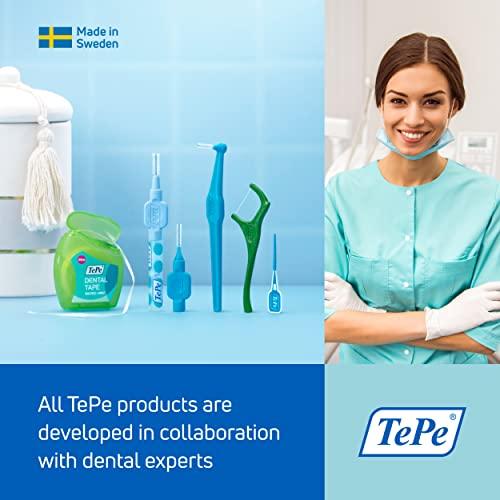 TEPE TEPE Supreme Toothbrush, Soft Bristle Toothbrush, Tapered Brush Head for Sensitive Teeth and Gum Care, Adult, 3 Pack