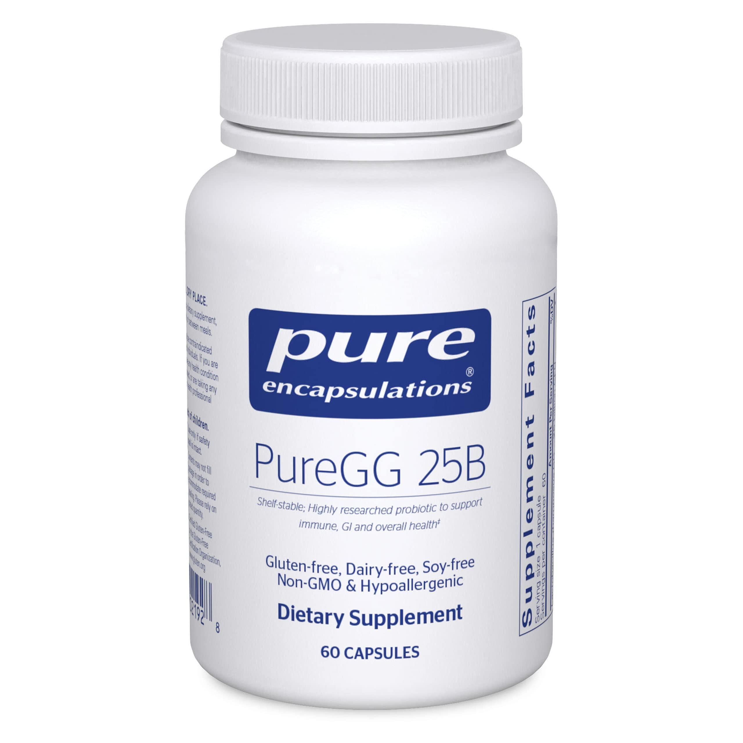 Pure Encapsulations Pure Encapsulations - PureGG 25B - Promotes GI and Immune Health Across All Ages - 60 Capsules