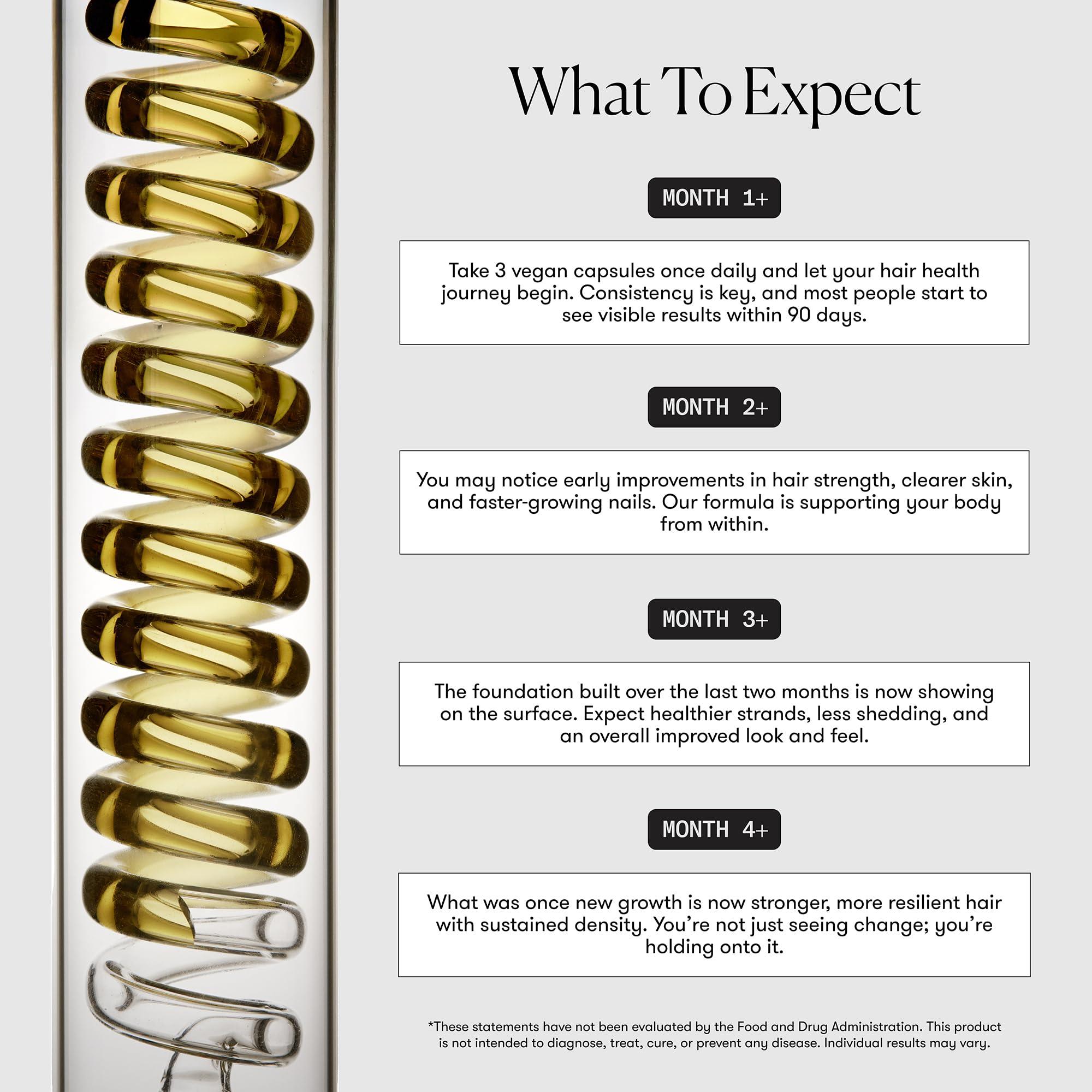 WELLBEL WELLBEL Women + Clean Supplement for Hair, Skin, and Nails, Vegan, Gluten Free, Non GMO 90 Count