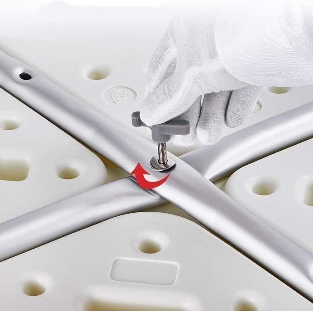 YOODODO YOODODO Elderly Shower Chairs, Showering Adults Bathroom Bathtub Seat with Handle and Backrest Disabled Bath Stool Shower Bench Seat Shower Chair