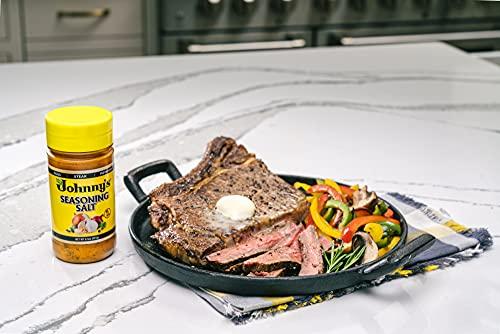 Johnny's Johnny's Seasoning Salt 4.75 Ounces Pack of, 6 Count, (Pack of 6)
