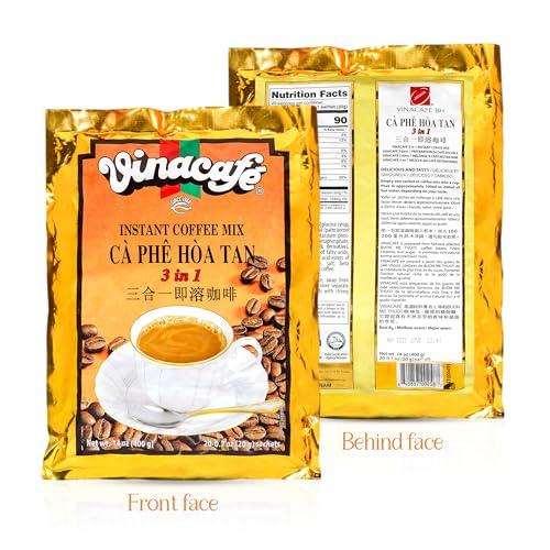 Vinacafe Vinacafe Instant Coffee Mix 3 in 1 (Pack of 5 | 20 Sachets Per Bag)