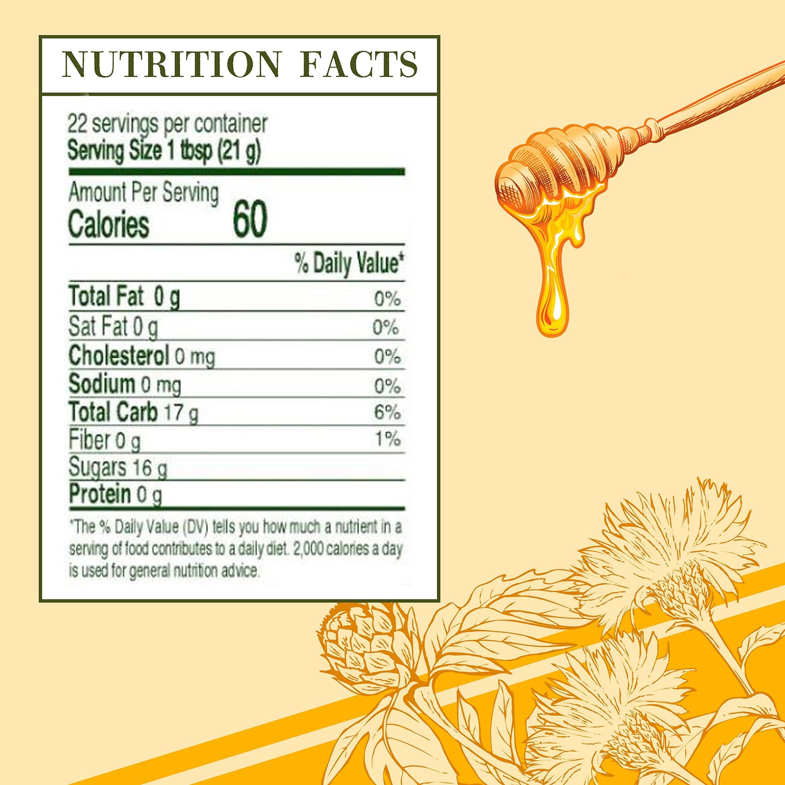 Don Victor Don Victor Pure Honey with Comb, 16 oz. Glass Globe Jar, Edible Honeycomb Included, Alternative Sweetener, Perfectly Sweet Gift for Teachers