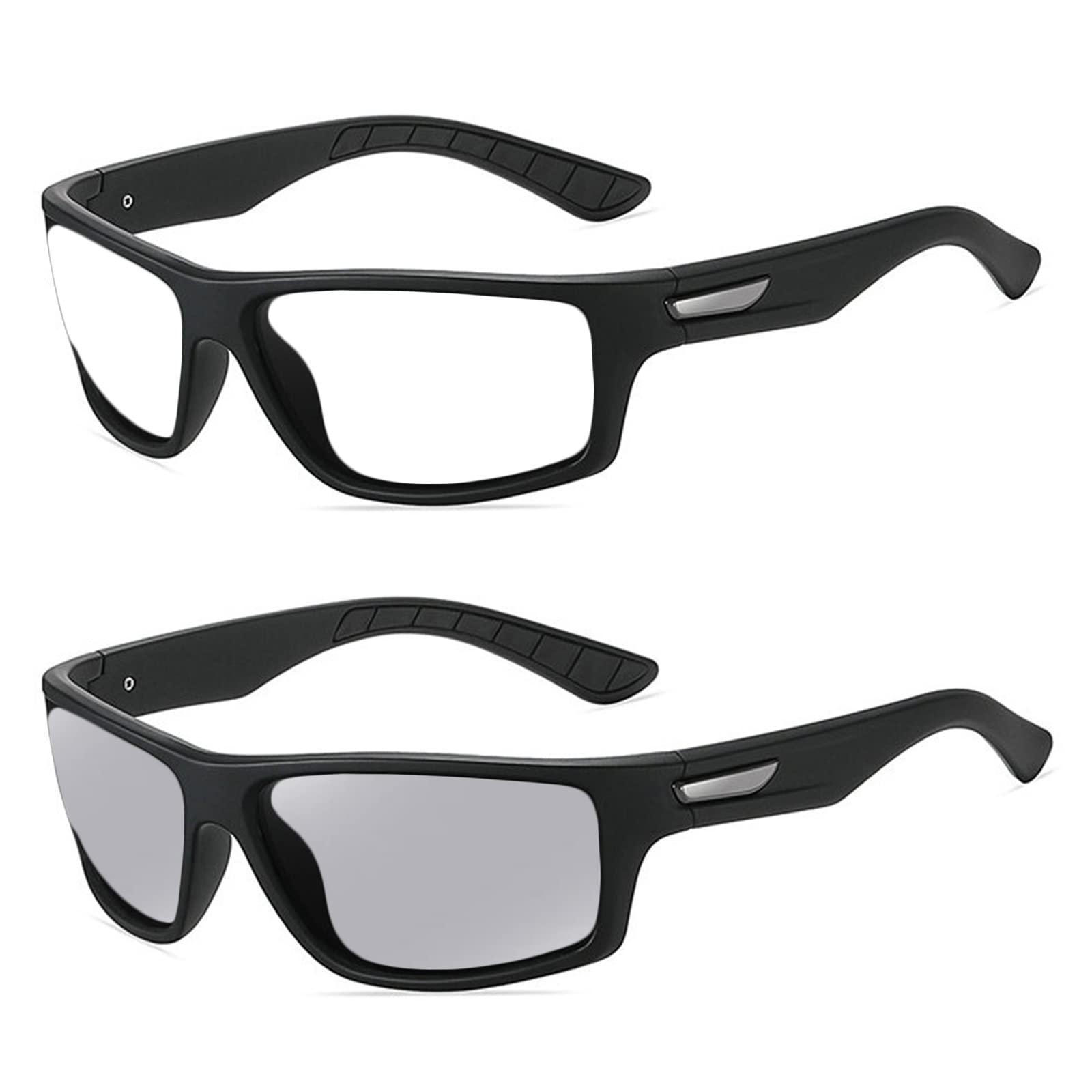 willochra Wraparound full lens Safety Glasses with Readers photochromic Sport Magnifying Safety Reading Goggles for Men Women (black, 0, multiplier_x)