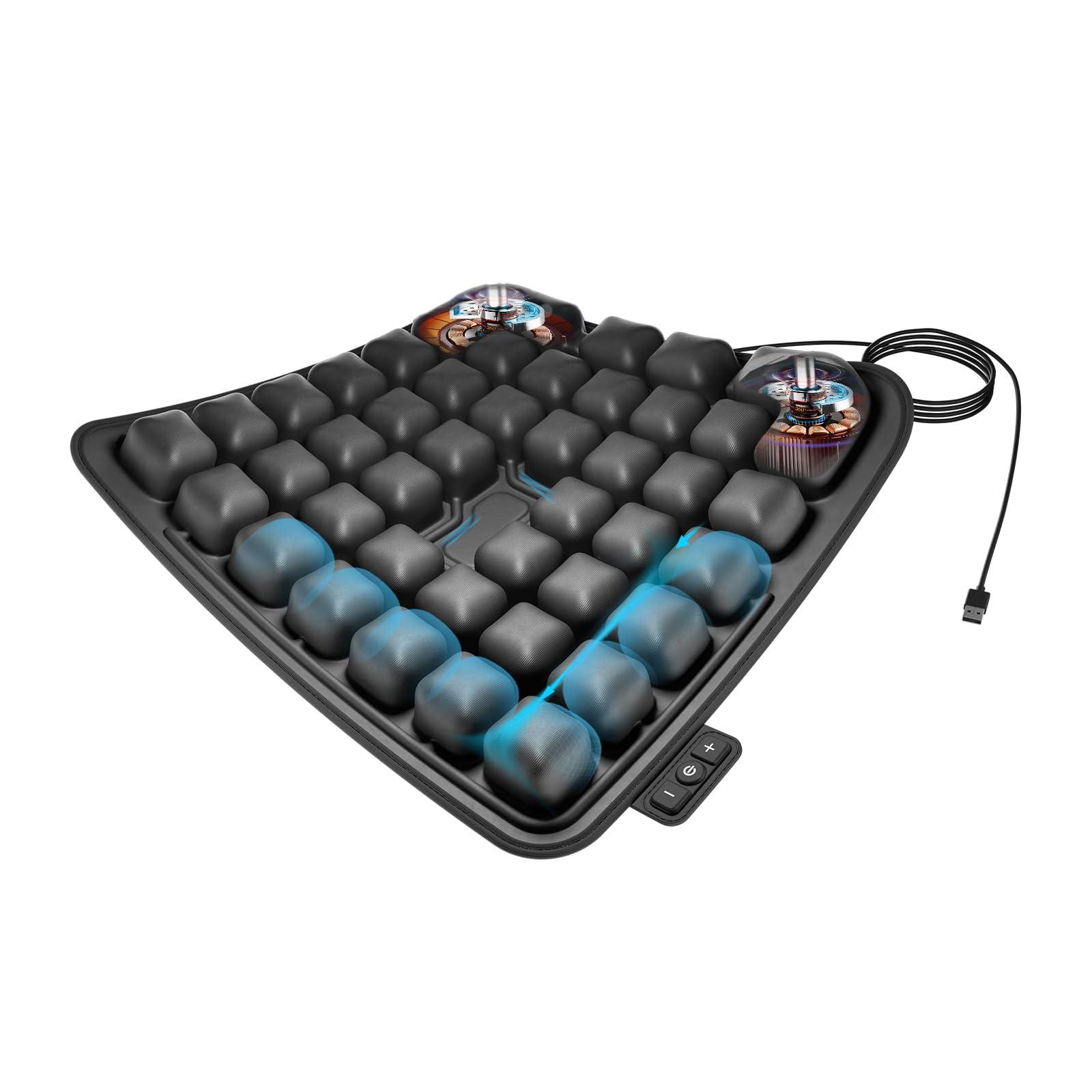 YUNYEUNG YUNYEUNG Electric Inflatable Wheelchair Cushions for Pressure reliefUlcer & Pressure Sore Prevention - Pain Relief Cushion for Extended Sitting Air Seat Cushions