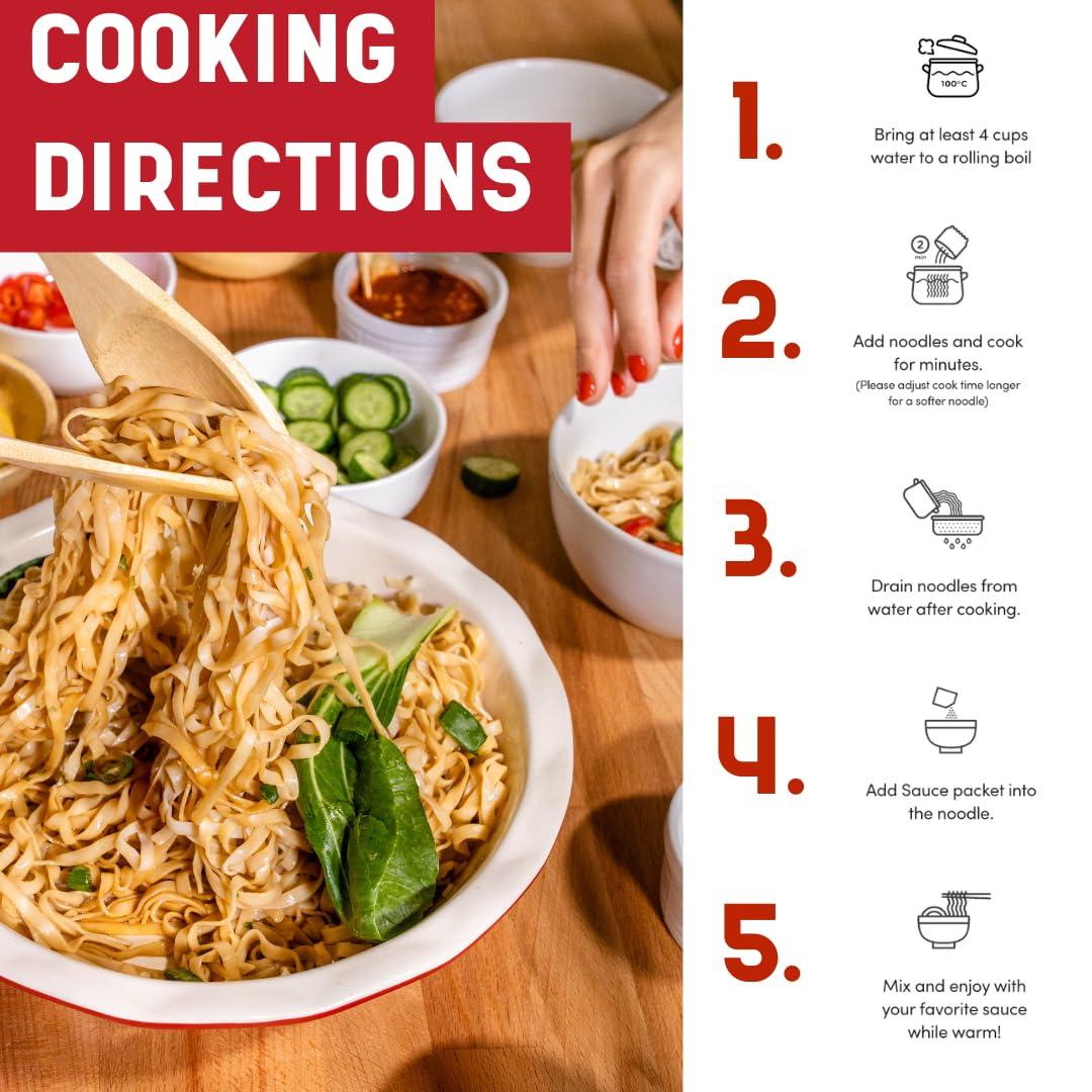 A-SHA A-Sha Healthy Asian Instant Noodles with Sauce Pack | Best Sellers Variety Bundle | Vegan, Air Dried, High Protein | Great For Ramen, Stir Fry, Wok | 4 Flavors, 19 Packs