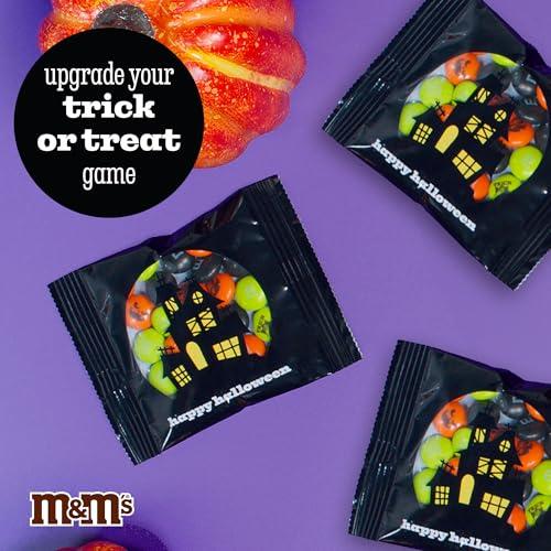 M&M\'S M&MS Halloween Trick-or-Treat Candy, Unique Halloween Candy for Party Favors or Treat bags (Set of 30 Packs)