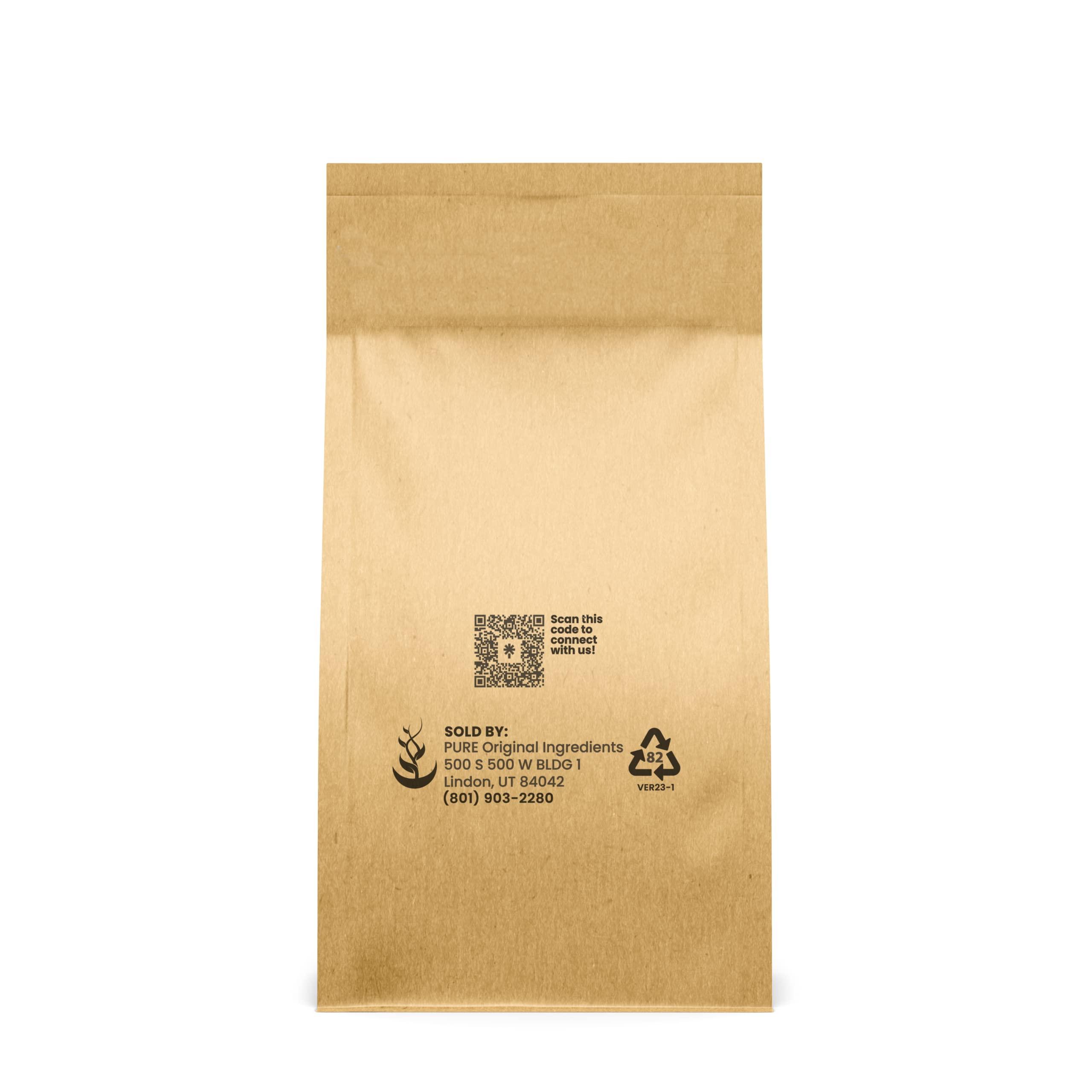 PURE ORIGINAL INGREDIENTS Pure Original Ingredients Ammonium Bicarbonate (2lb) Baker's Ammonia, Traditional Leavening Agent, Food Grade