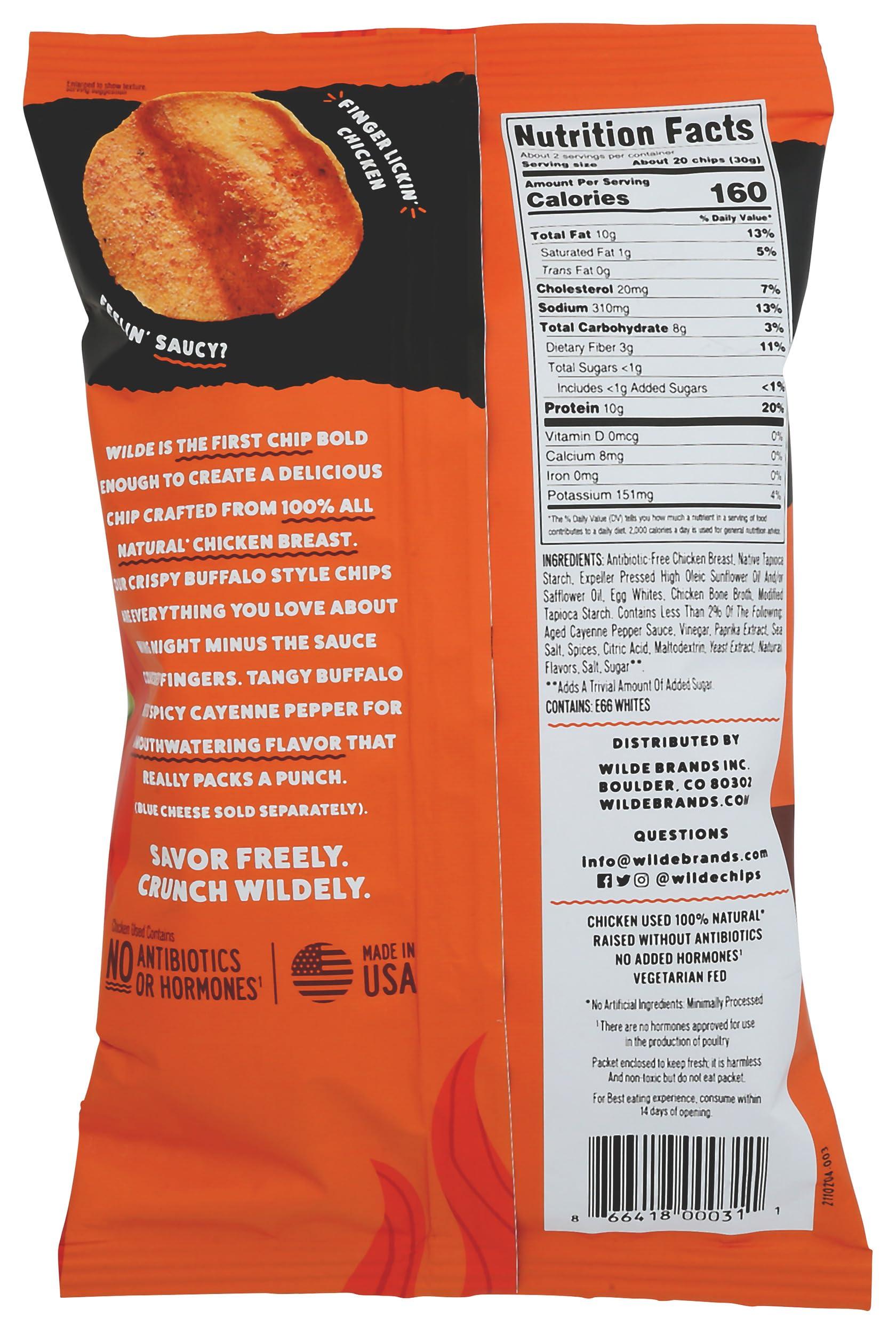 WILDE BRANDS WILDE BRANDS Buffalo Chicken Chips, 2.25 OZ