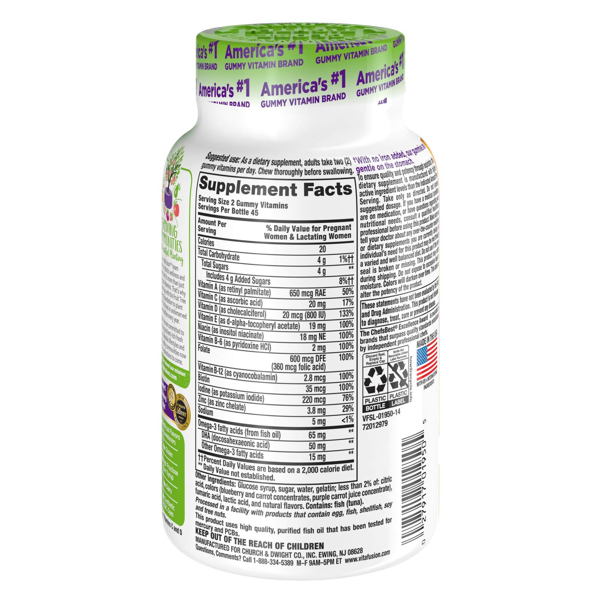 Vitafusion Vitafusion PreNatal Gummy Vitamins, 90ct