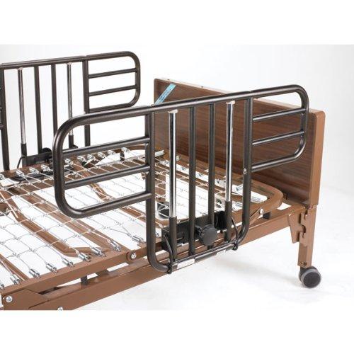 Drive Medical Drive Medical Semi Electric Ultra Light Plus Hospital Bed, Brown, 36\"