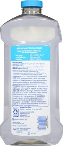 Mr. Clean Mr. Clean 2X Concentrated Multi Surface Cleaner with Febreze Meadows & Rain Scent, All Purpose Cleaner, 41 fl oz (Pack of 2)