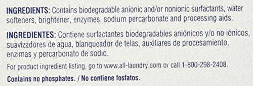 all All Powder Laundry Detergent, Free Clear for Sensitive Skin, 52 Ounces, 40 Loads