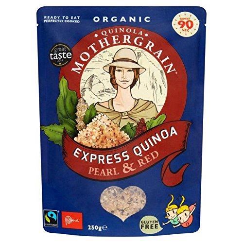 Quinola Mothergrain Quinola Mothergrain Pearl & Red Express Organic Quinoa - 250g (0.55lbs)