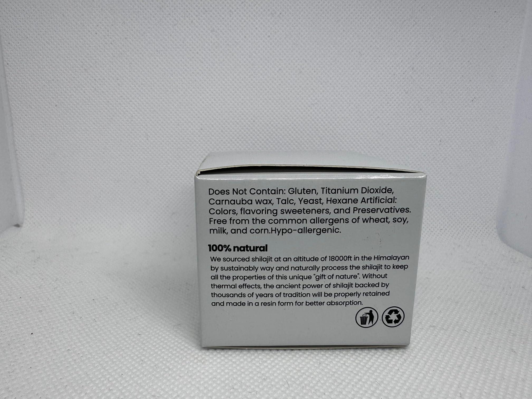 BIG TREE HERBALS BIG TREE HERBALS Original Shilajit Resin Ointment - High Potency Gold Grade Balm for Men & Women, Natural Energy & Wellness Boost, 50G Pure Shilajit Extract