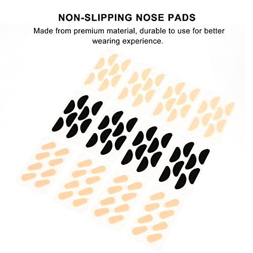 Healifty 20 Sheets Non-Slip Eye and Nose Stickers Glasses Supplies Practical Nose Pad Nose Patch Nasal Stick Anti-Skid Nose Pad Glasses Accessory Eyeglasses Nose Pad Non-Slipping Nose Pads