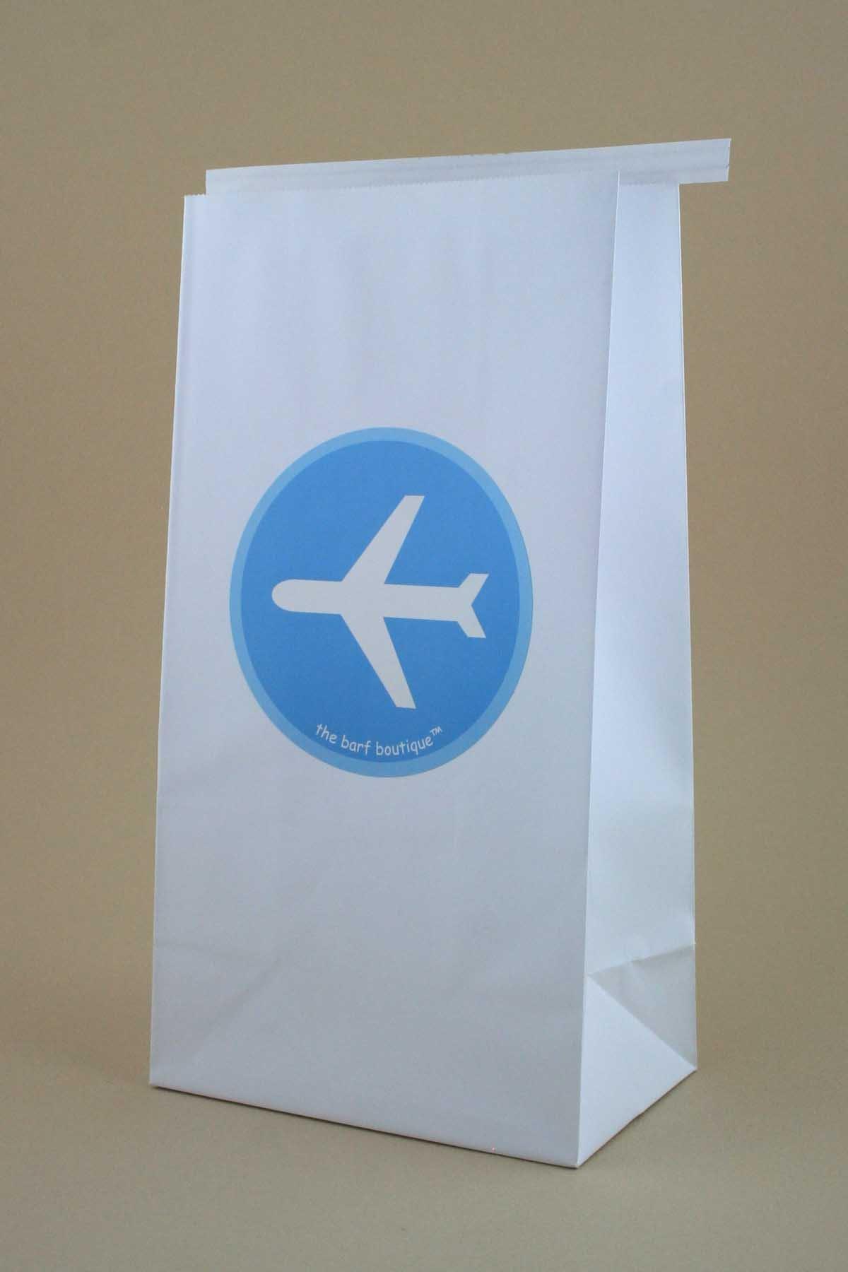 The Barf Boutique "Airplane" Vomit/Barf Bags - Travel/Motion/Air Sickness Bags (5/pk)