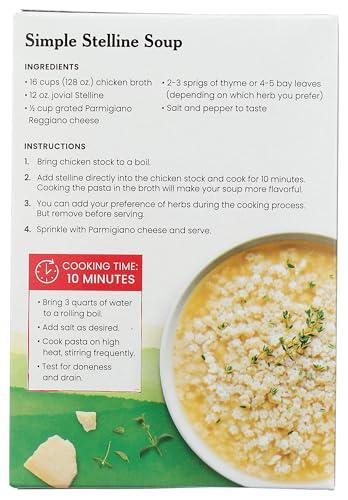 Jovial JOVIAL Organic Brown Rice Stelline Pasta, 12 OZ