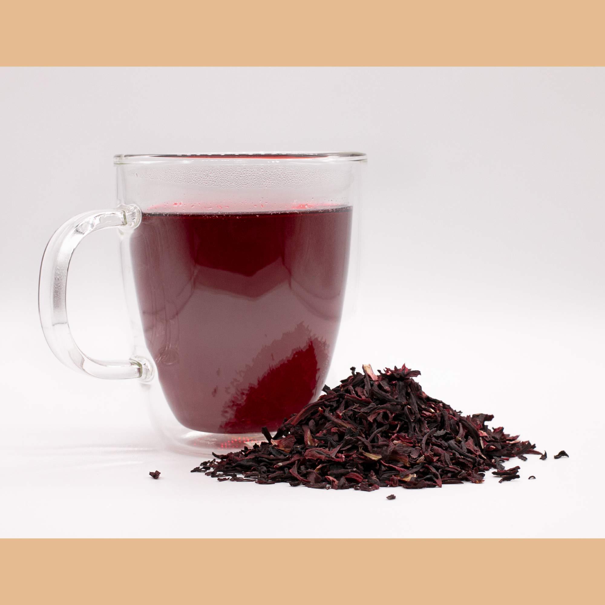 MagJo MagJo Naturals, Hibiscus Flowers 1LB (16 Oz) Hibiscus tea cut & sifted flowers, Flor de Jamaica