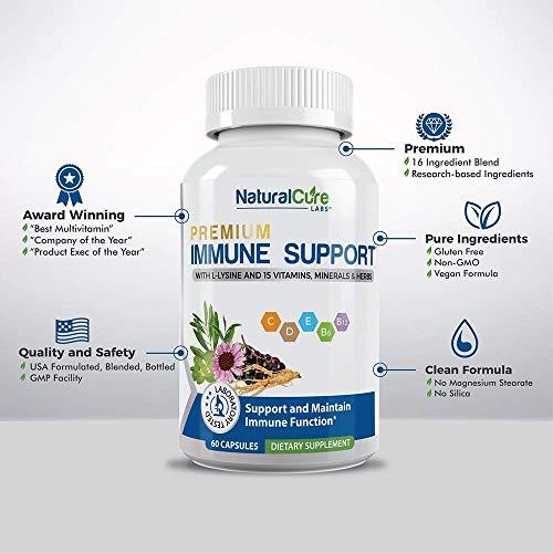 Natural Cure Labs Natural Cure Labs Bundle: Premium Monolaurin 600mg + Immune Support