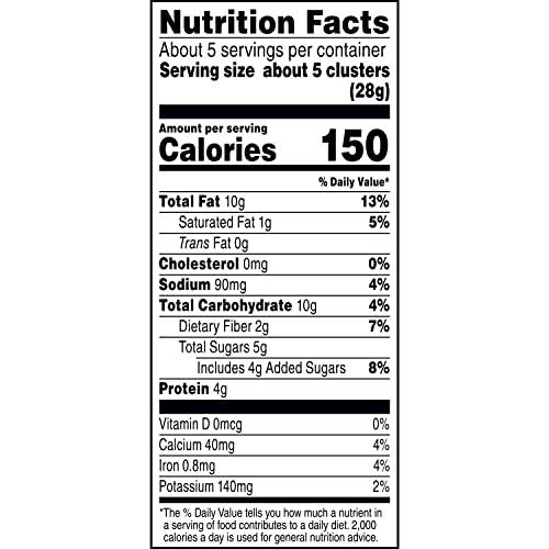 True North TrueNorth Nut Clusters, Almond Pecan Crunch, 5 Ounce