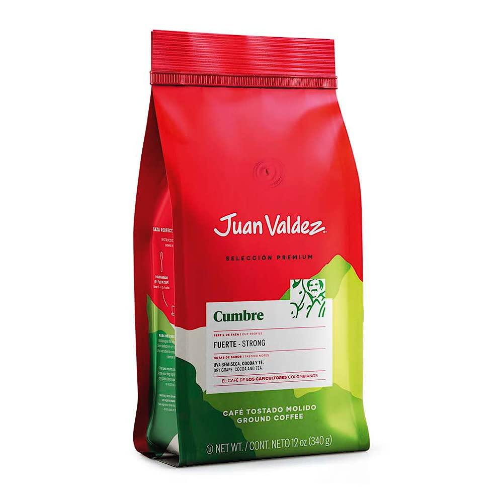 Juan Valdez Juan Valdez Cumbre Colombian Coffee | Ground | Strong body | Medium-dark roast |16 oz (454 g) | 100% Arabica beans