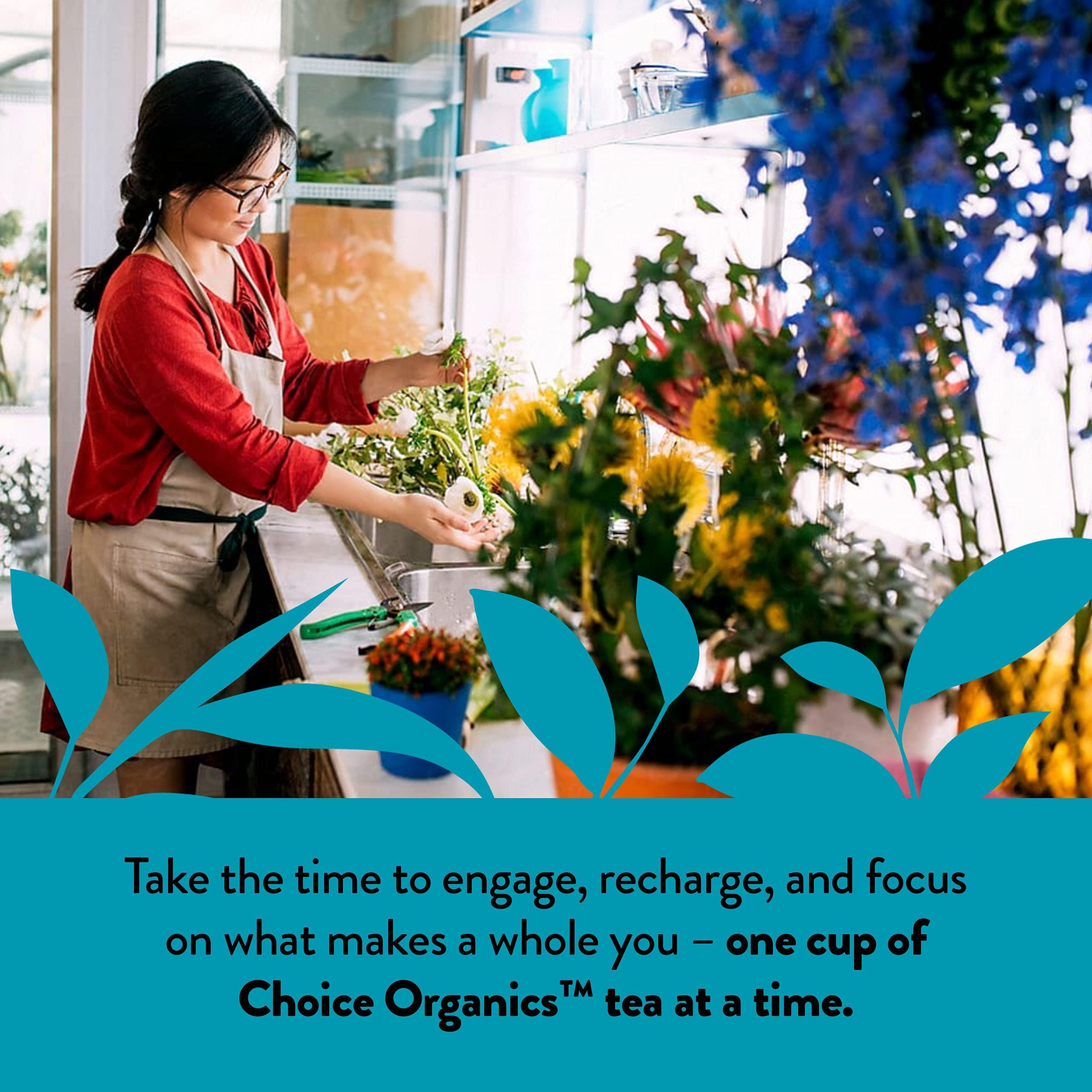 Choice Organics Choice Organics - Organic White Elderflower Tea (1 Pack) - Organic White & Green Tea - 16 Tea Bags