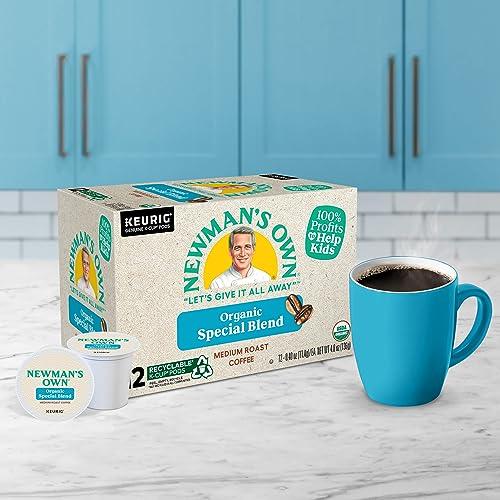 Newman's Own Newman\'s Own Organics Special Blend Keurig Single-Serve K-Cup Pods, Medium Roast Coffee, 72 Count