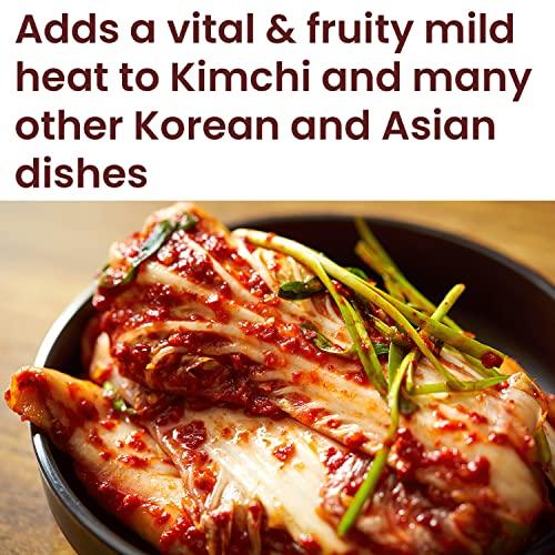 The Spice Way The Spice Way Gochugaru korean red pepper flakes - 8 oz – Premium Quality red pepper flakes & All-Natural Seasoning - Perfect Ingredient for Kimchi, Stir-Fries, Soups and More