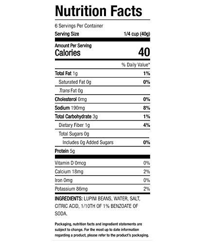 Cento Fine Foods Cento Lupini Beans 8 oz Jars - Pack of 3