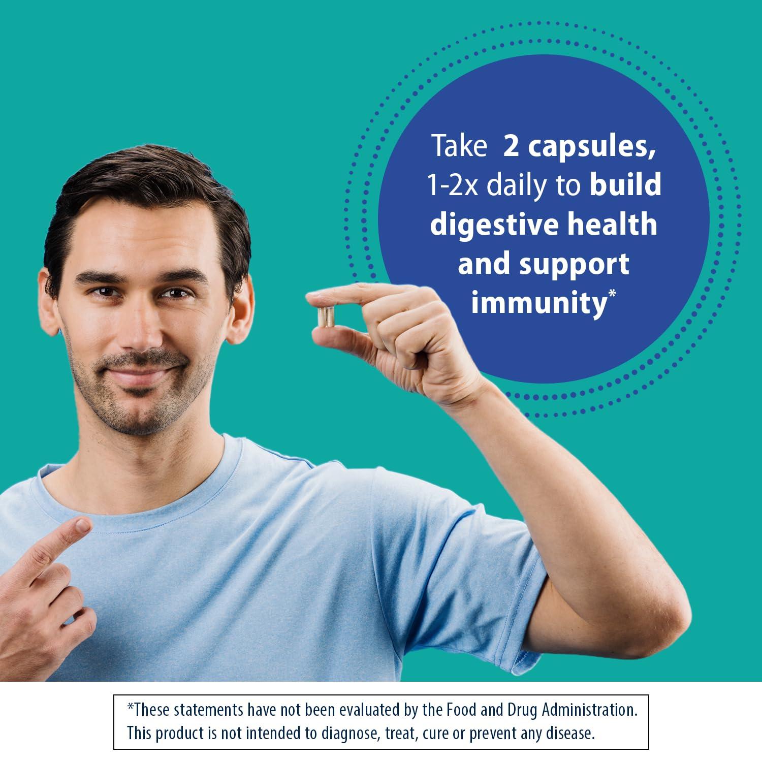 Florastor Florastor Select Pro + Pre Daily Probiotic & Prebiotic Supplement for Women and Men, Boosts Good Bacteria, Saccharomyces Boulardii CNCM I-745 (30 Capsules) (Pack of 1)