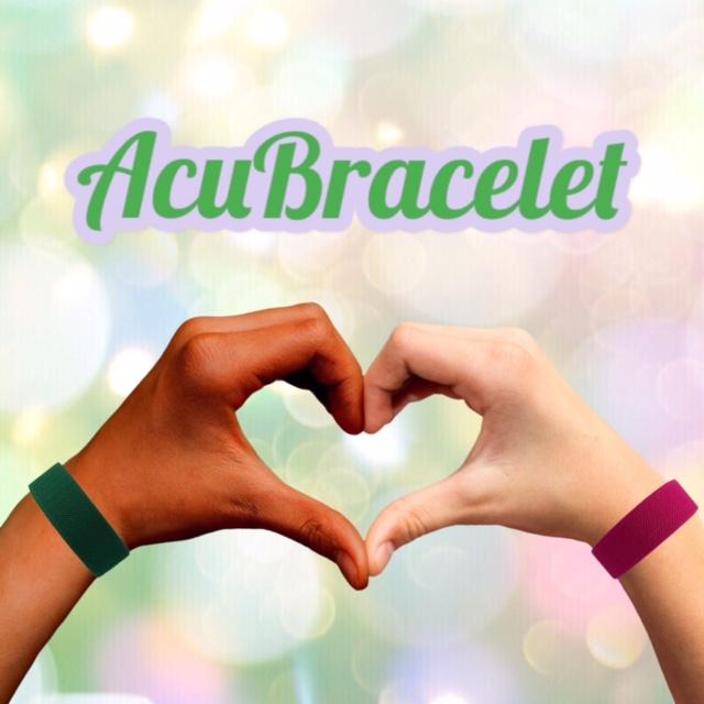 AcuBracelet Menopause Relief Bracelet  Natural Hot Flash, Night Sweats, Sleep Aid, Mood Support, with Clary Sage and Snap Technique (XLarge 9)