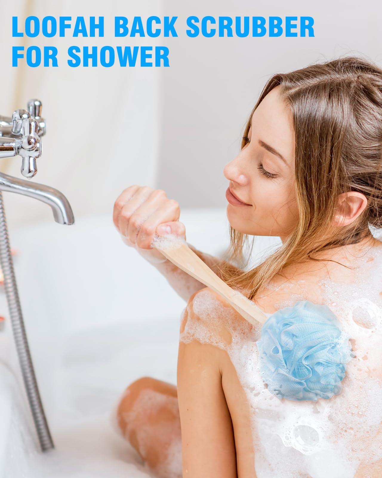 Kekoy Kekoy 8 in 1 Hip Kit, Seniors Total Hip Replacement After Surgery with 36\" Grabber Reacher Tool, Sock Aid Device, Leg Lifter, Long Handle Shoe Horn, Bath Sponge, Telescoping Back Scratcher(Blue)