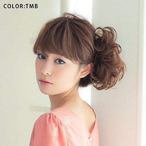 Prisila Prisila Priscilla Scrunchie Wig Round Curl VS-34 Heat Resistant TDM Daily Maroon