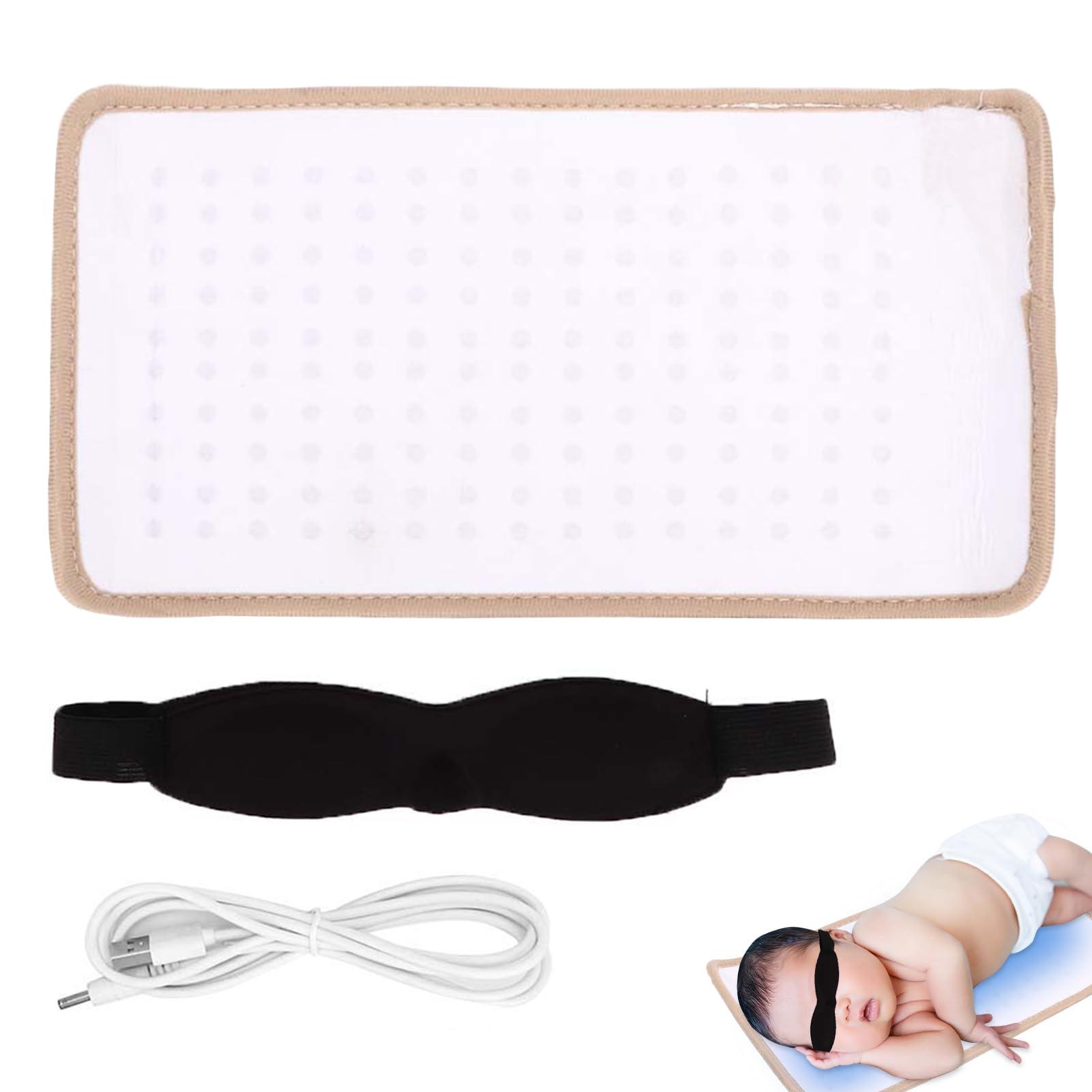 Agatige Newborn Jaundice Therapy Blanket, Professional Blue Light Lamps Jaundice Relief Tool Light Therapy Pad for Body