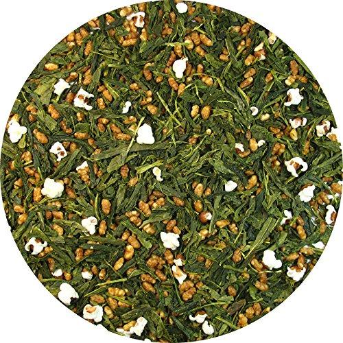 Greenhilltea Organic Premium Genmaicha Popcorn Green Tea helps the stomach to digest – 3 Oz Bag