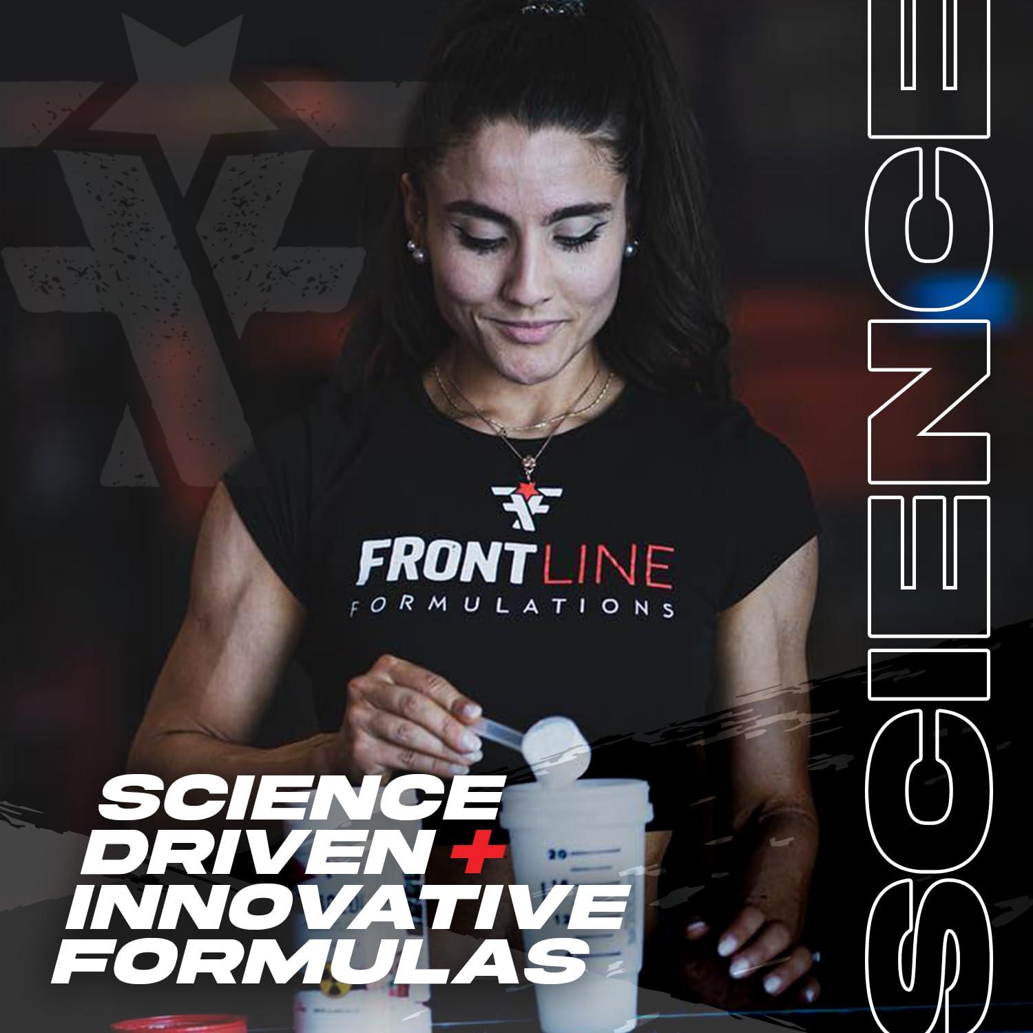FRONTLINE FORMULATIONS FRONTLINE FORMULATIONS Phenta Burn, Increased Energy and Endurance, Amazing Flavors, Veteren Owned and Operated (60 Servings, Gummy Worms)