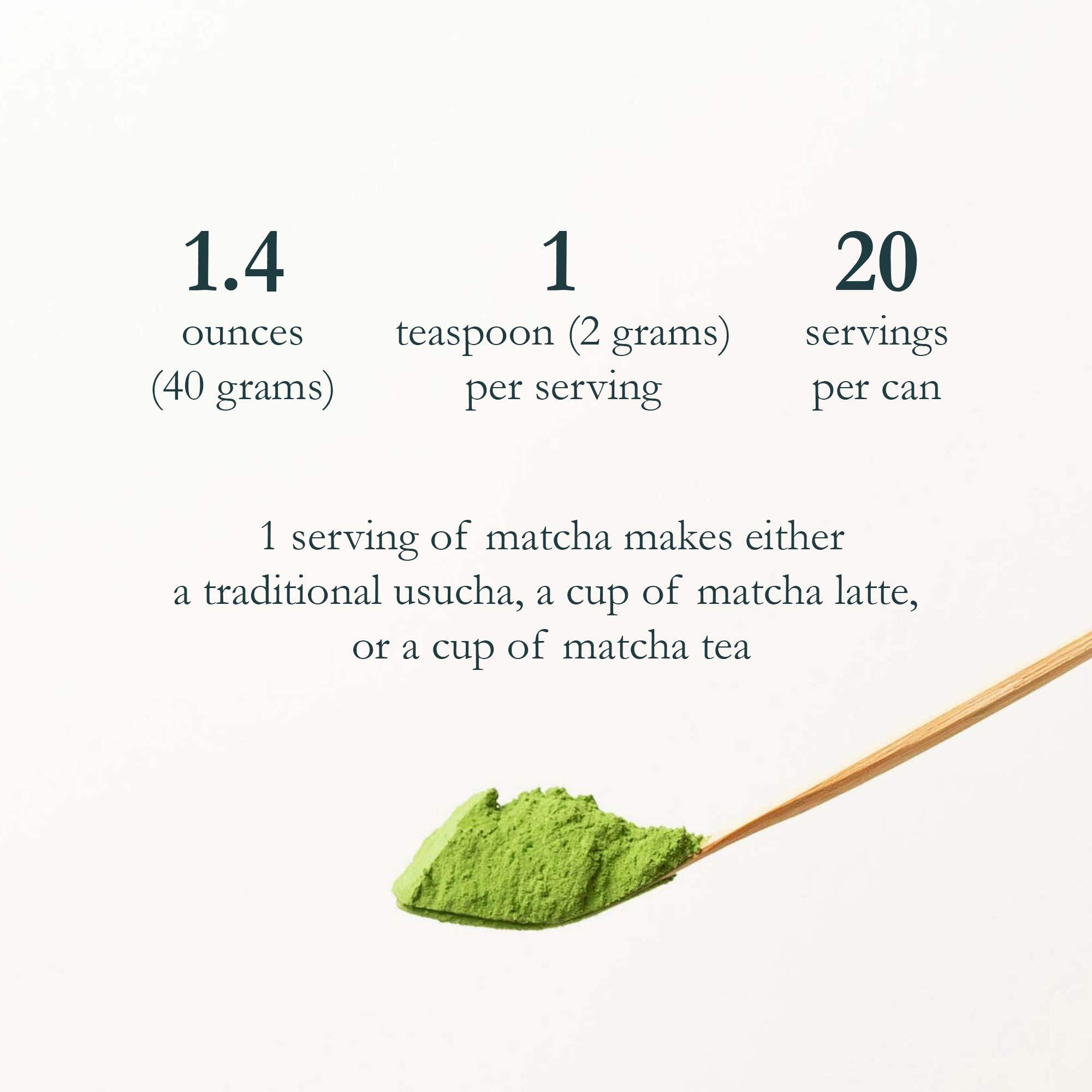 Naoki Matcha Naoki Matcha Organic Ceremonial First Spring Blend – Authentic Japanese First Harvest Ceremonial Grade Matcha Green Tea Powder from Kagoshima, Japan (40g / 1.4oz)