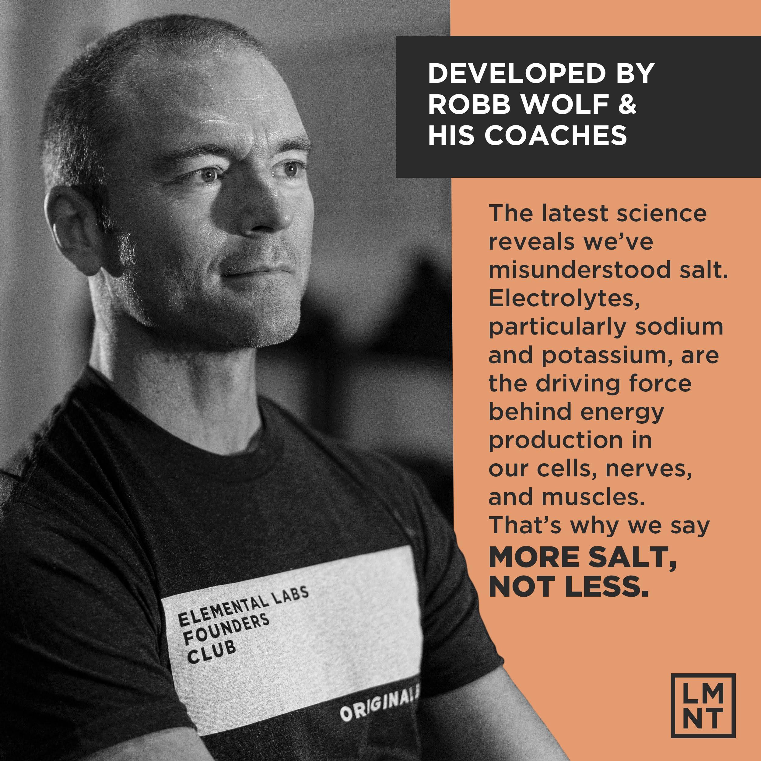 Drink LMNT LMNT Sparkling Electrolyte Water - Grapefruit Salt | 12-Count