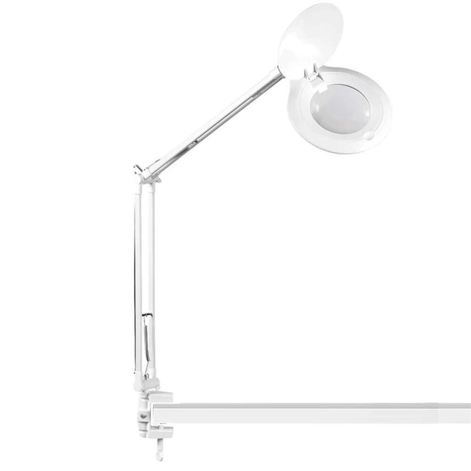 ZHKLWQD ZHKLWQD Lupa De Aumento 10X Plegable De Sobremesa, Con Lupa De Luz Led, para Ancianos, Jvenes, Amplificacin De Mantenimiento De Circuitos Electrnicos