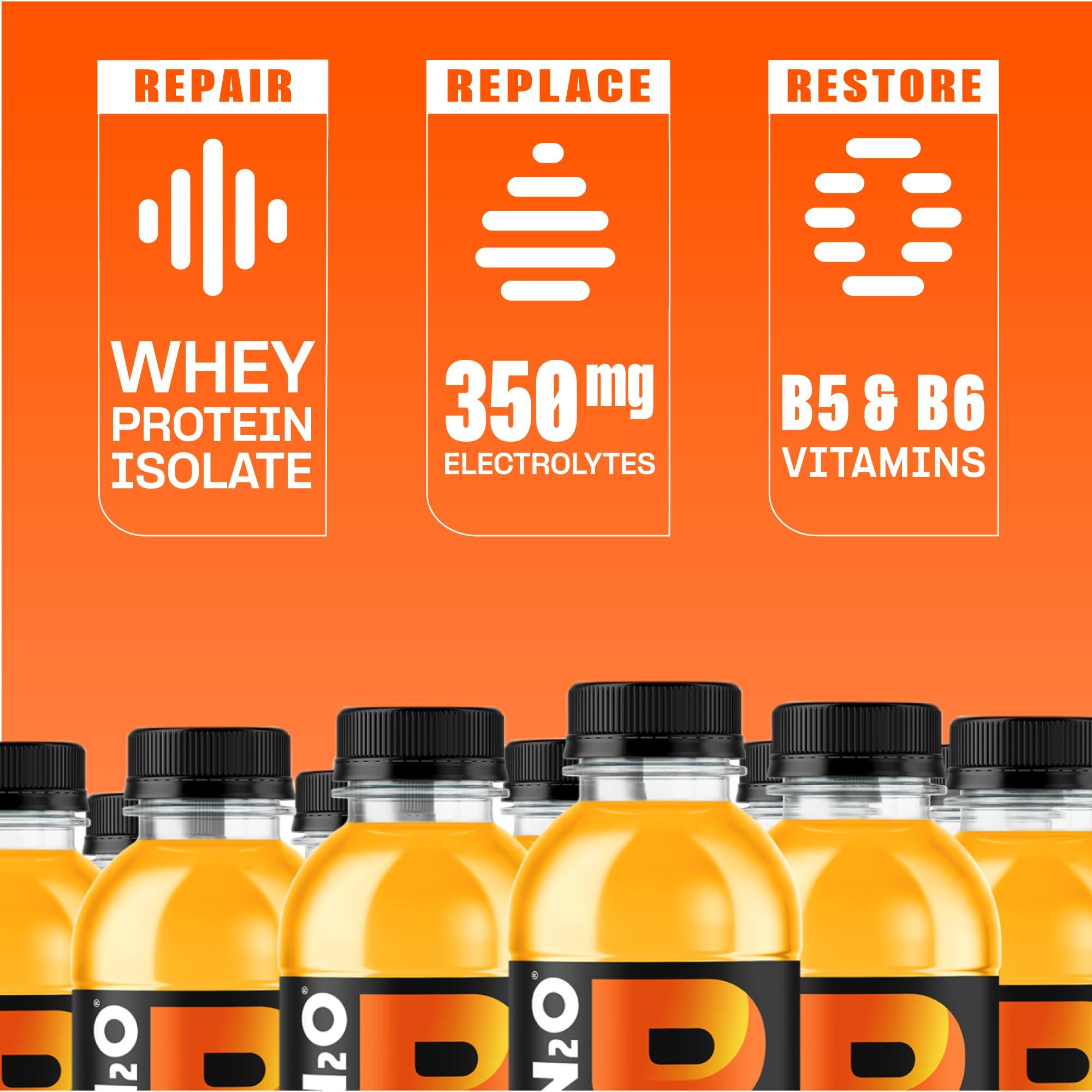 Protein2o Protein2o 20 g Whey Protein Infused Water Plus Electrolytes, Orange Mango, 16.9 Fl Oz, Pack of 12