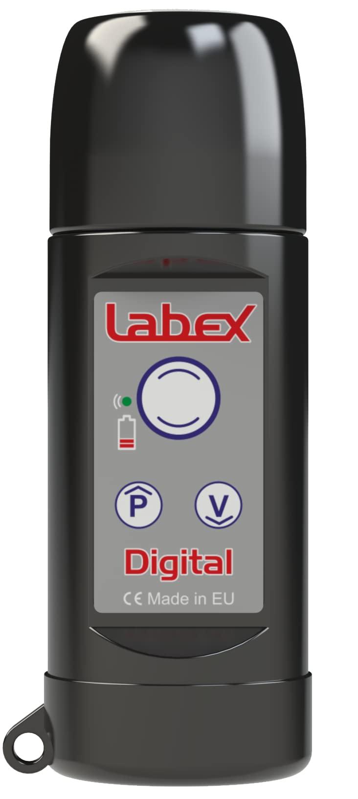 Labex LABEX Digital Electrolarynx Black, Electronic Speaking Device for Laryngectomees, Artificial Larynx by Labex (Great Sound & Adjustable Tone at Economic Price)
