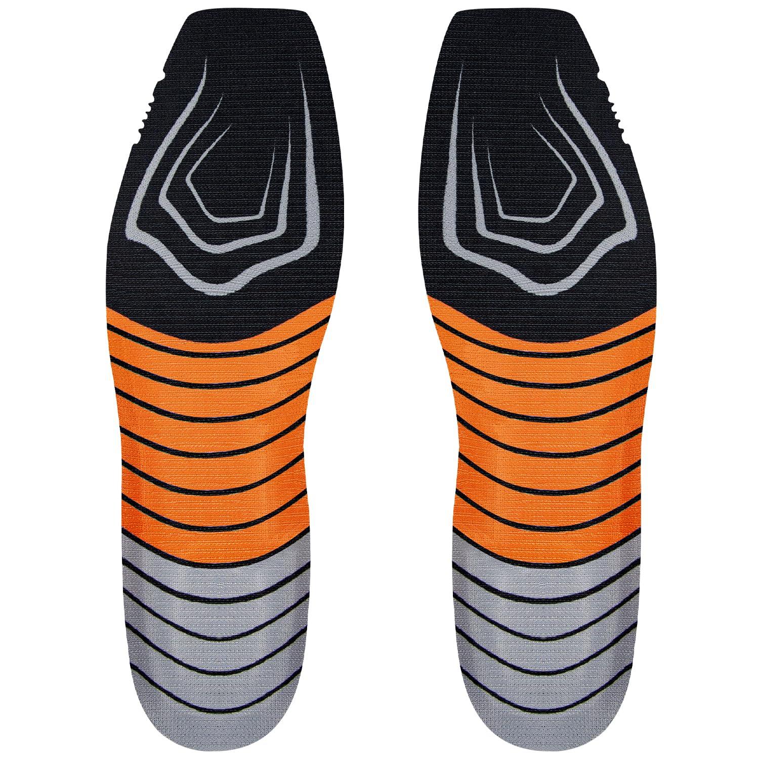 Endoto Endoto Square Toe Boot Insoles for Ariat Men\'s Shoes Replacement, Footwear Inserts Comfort & Foot Pain Relief(Size:M13-EU47)