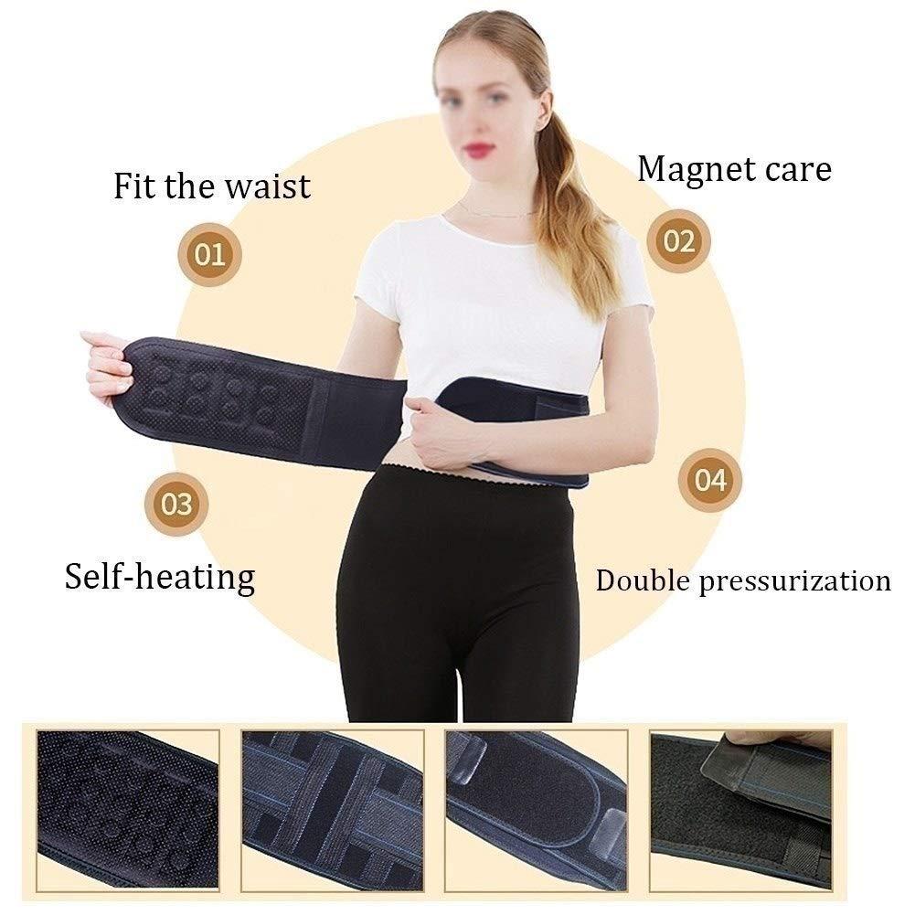 ZFF ZFF Magnetic Therapy Lower Back Brace - Support for Chronic Pain, Sciatica, Spasms, Nerve and Herniated Or Slipped Disc for Pain Relief (Size : M)