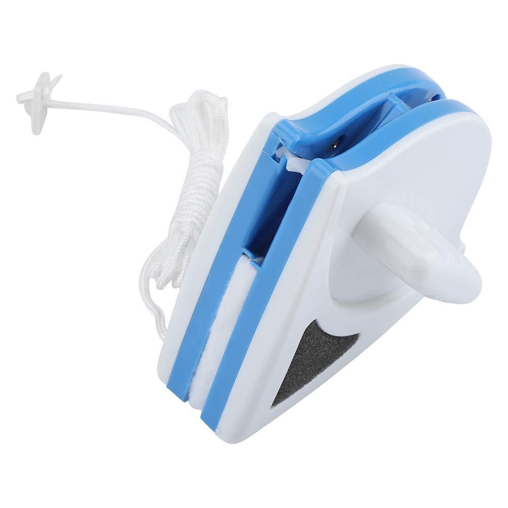 Pissente Double Side Magnetic Window Cleaner, Magnetic Glass Wiper Window Cleaner Outside Glass Wiper Magnetic Glass Cleaning Tool Brush for High-Rise Window Cleaning