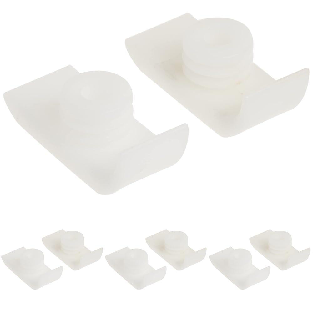 Drive Medical Drive Medical 10110 Walker Wheel Ski Glides, White (Pack of 4)