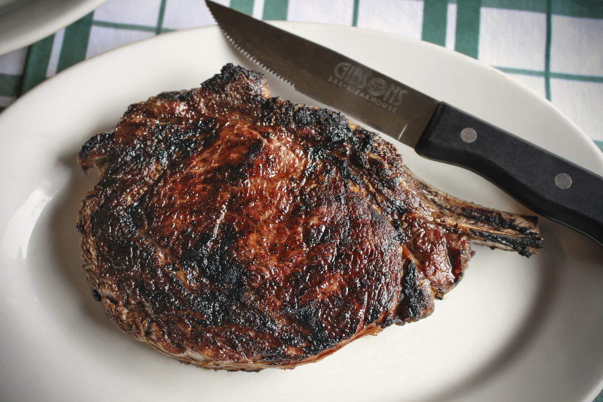 Gibsons Gibsons Steakhouse Seasoning Salt (6 Ounce Jar) Original Cooking & Grilling Blend of Spices & Seasonings (Salt, Onion & Garlic) - No MSG & Gluten Free