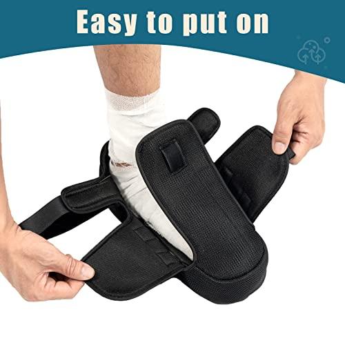 GHORTHOUD GHORTHOUD Forefoot Off-Loading Post Op Shoe Closed Toe Medical Walking Boot for Broken Toe Orthopedic Foot Brace for Post Bunion Hammertoe Surgery Brace (L)